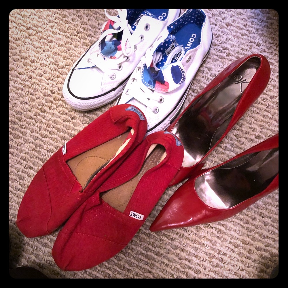 Clearing Out: heels, boots, tennis shoes